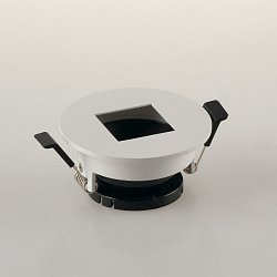 Obrázek pro produkt Zápustné svítidlo STENOS, bílé, kulaté - čtverec, 8,5 x 4,2 cm - FANEUROPE