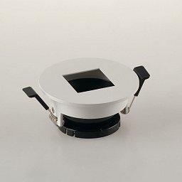 Obrázek pro produkt Zápustné svítidlo STENOS, bílé, kulaté - čtverec, 8,5 x 4,2 cm - FANEUROPE