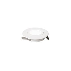 Obrázek pro produkt Zápustné svítidlo ZENIT LED, bílé, kulaté, 3000K, IP44, 550 lm, 6 W, 120 st., 9 x 2,5 cm - FANEUROPE