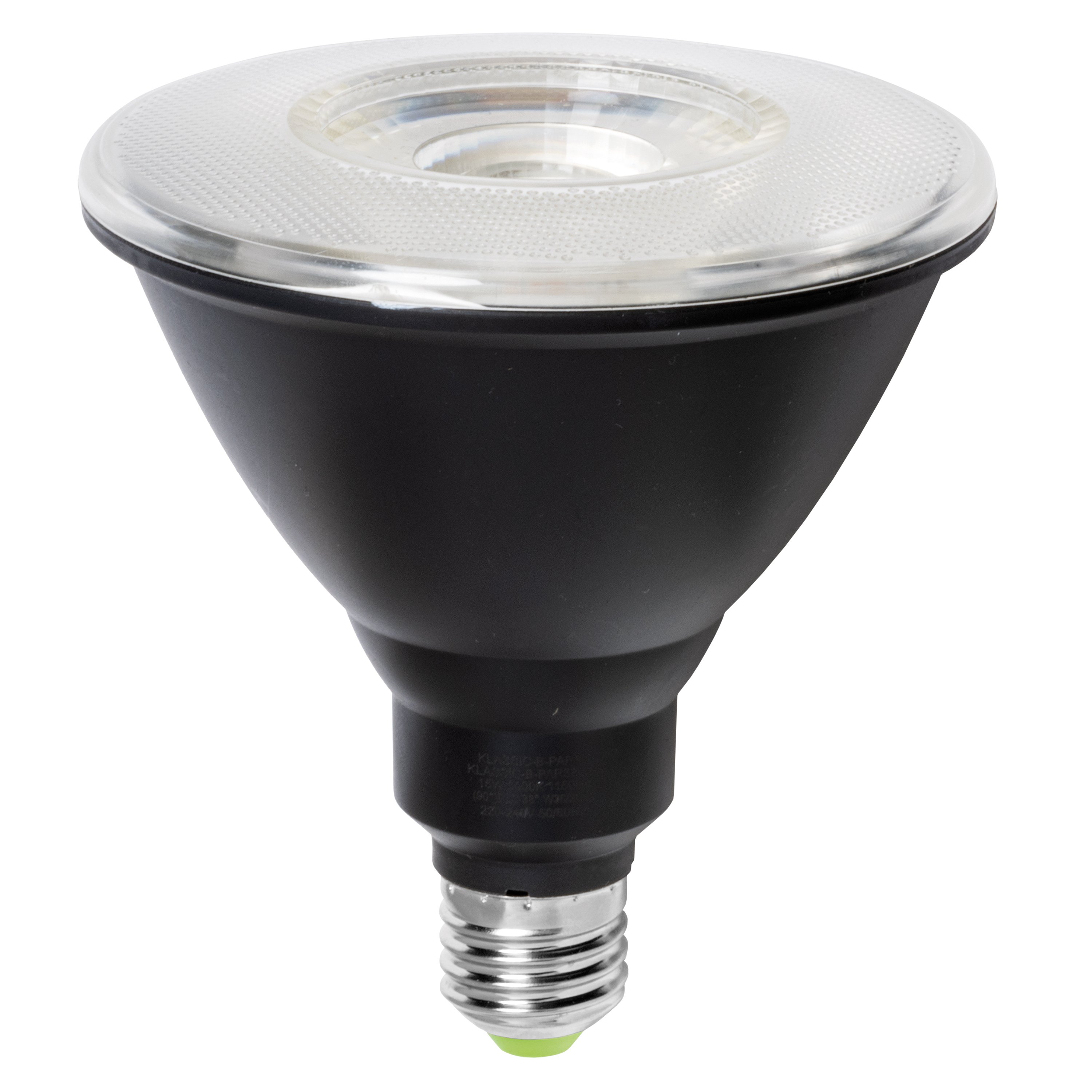 FAN KLASSIC-B-PAR38 Žárovka LED PAR38 černá E27, 15 W, 1150 lm, 3000 K, 38°, 121 x 125 mm, 25 000 h, CRI 80 - FANEUROPE