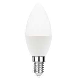 Obrázek pro produkt Žárovka LED CANDELA E14, 6 W, 510 lm, 3000 K, 180°, 37 x 99 mm, 15 000 h, CRI 80 - FANEUROPE