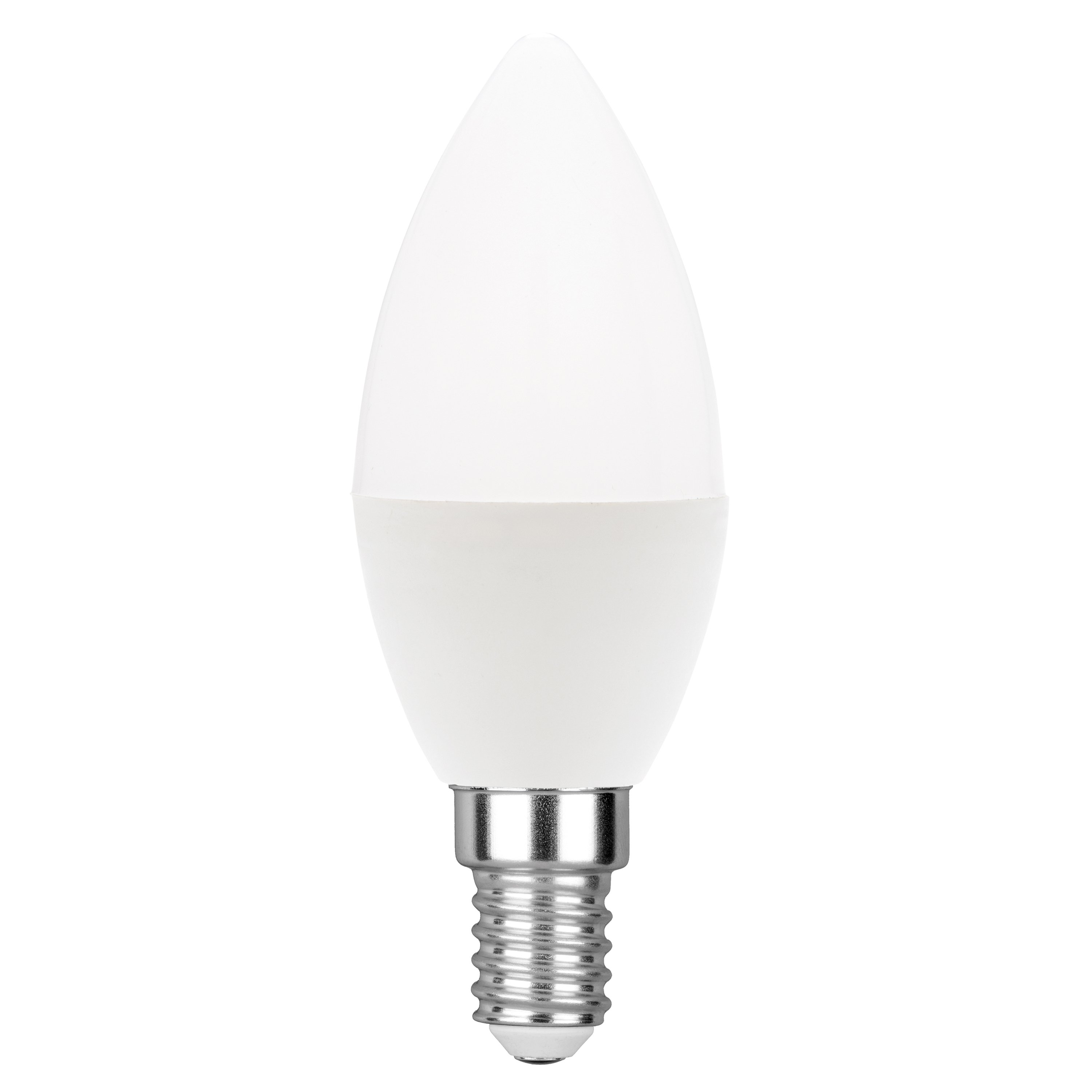 FAN KLASSIC-E14C-6F Žárovka LED CANDELA E14, 6 W, 510 lm, 6500 K, 180°, 37 x 99 mm, 15 000 h, CRI 80 - FANEUROPE