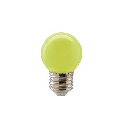 Obrázek pro produkt Žárovka LED E27, 1 W, 200 lm, žlutá, 300 °, 45 x 69,5 mm, 15 000 h, CRI 80 - FANEUROPE