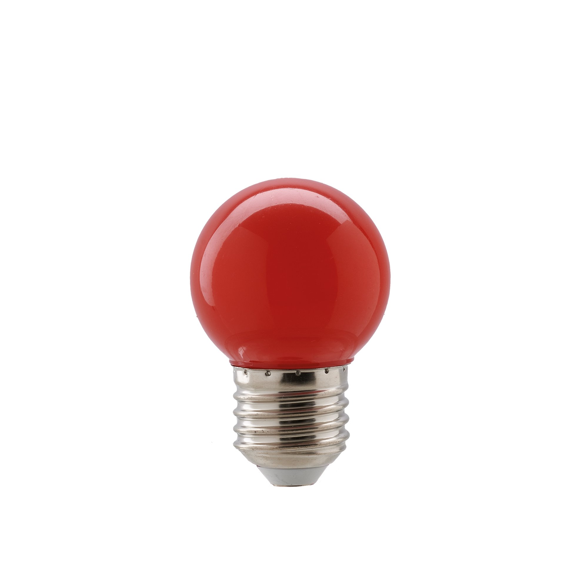 FAN KLASSIC-E27-RED Žárovka LED E27, 1 W, 200 lm, rossa, 300 °, 45 x 69,5 mm, 15 000 h, CRI 80 - FANEUROPE