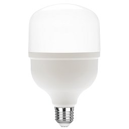 Obrázek pro produkt Žárovka LED LOWBAY E27, 27 W, 3700 lm, 6500 K, 140 °, 100 x 168 mm, 25 000 h, CRI 80 - FANEUROPE