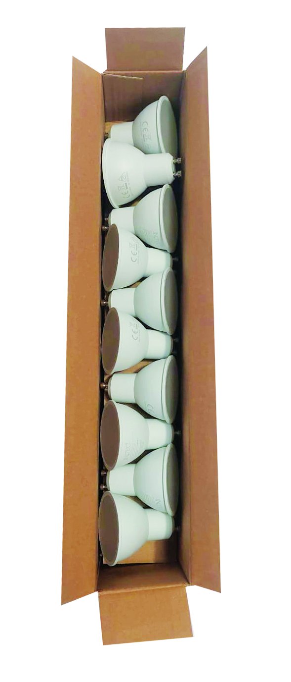 FAN KLASSIC-GU10-6C-KIT20 Sada 20 x žárovek LED GU10, 6 W, 490 lm, 3000 K, 100 °, 50 x 57 mm, 15 000 h, CRI 80 - FANEUROPE
