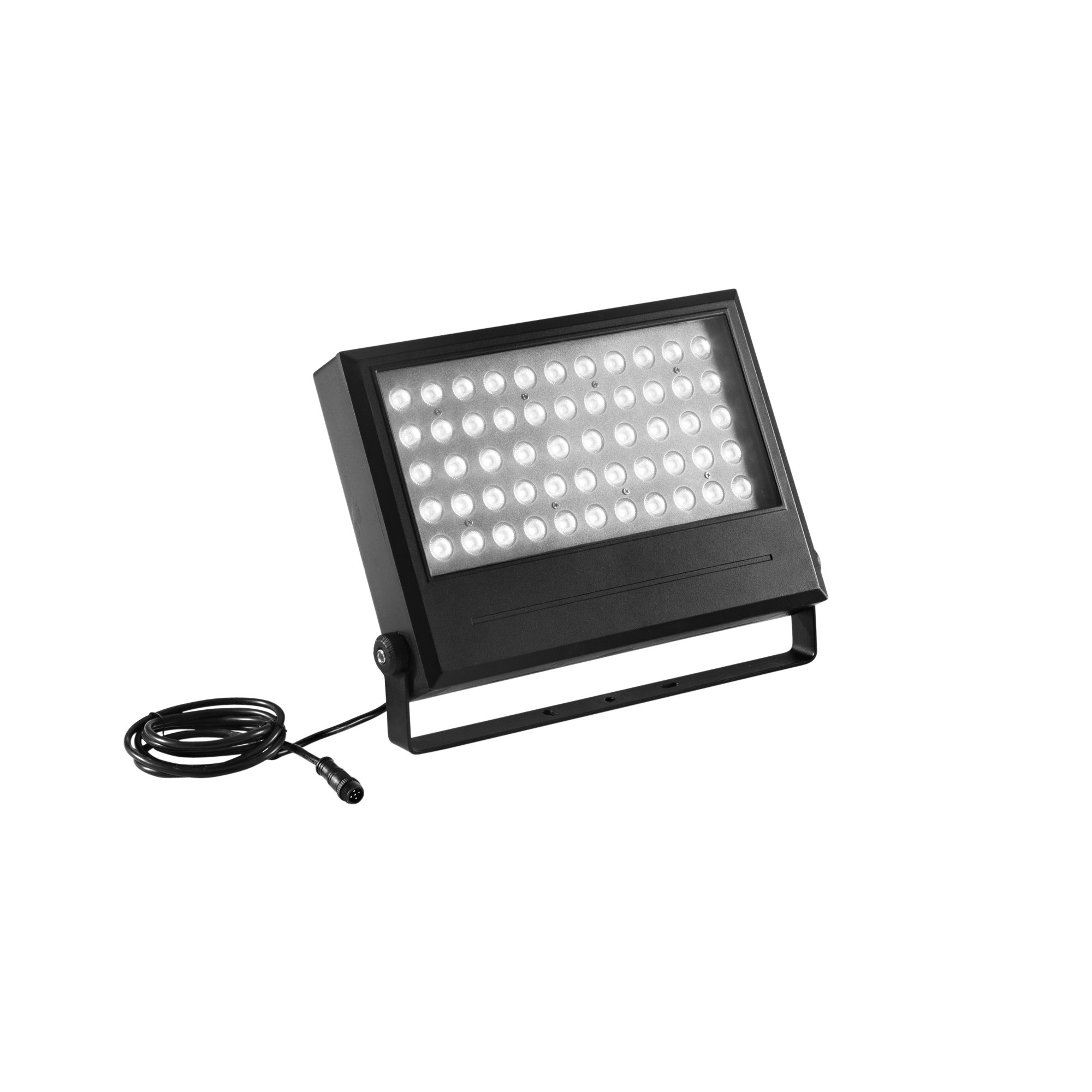 FAN LED-AGILITY-72-24V Venkovní reflektor, LED, AGILITY, RGBW, černá, se senzorem, 36 x 5.5 x 29.6 cm - FANEUROPE