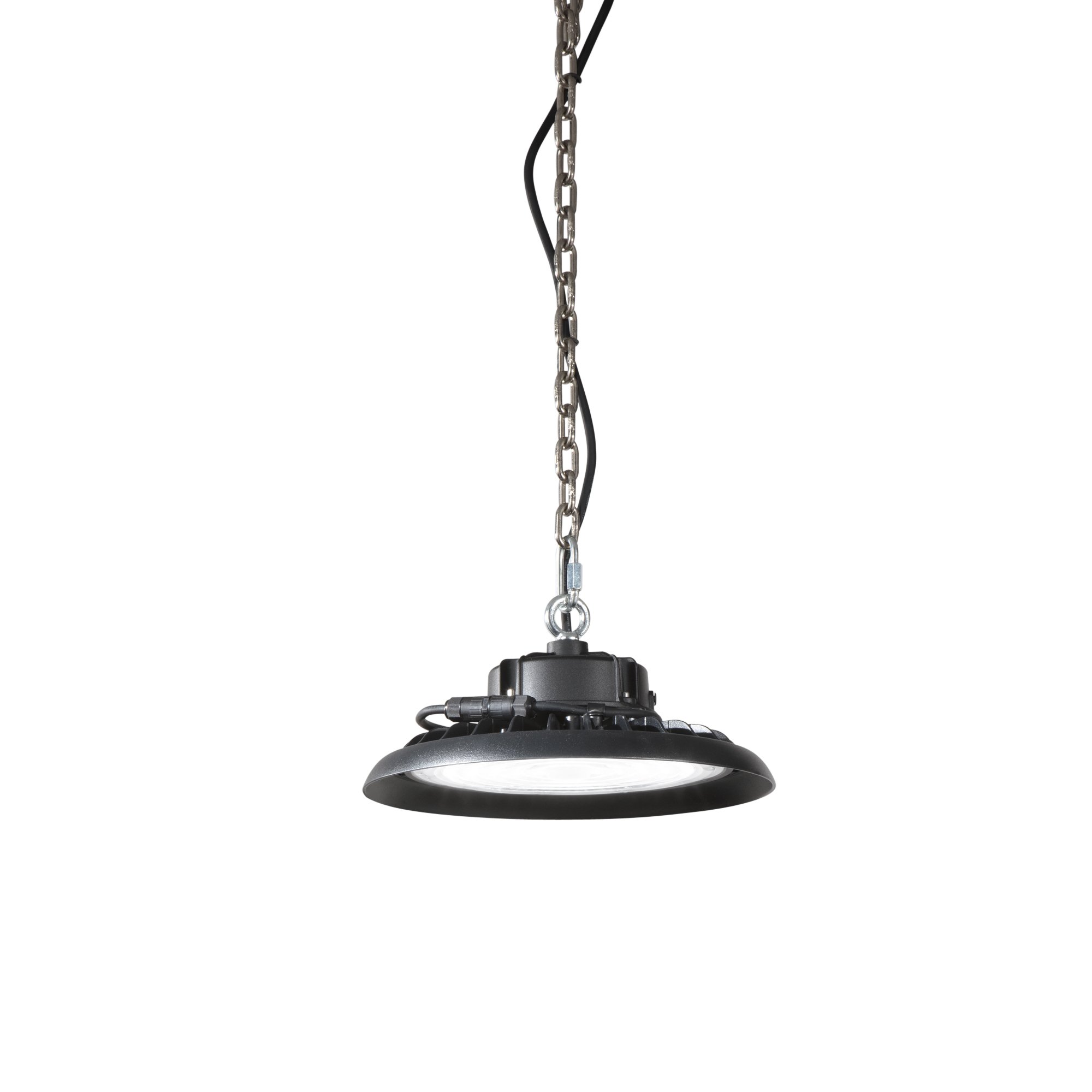 FAN LED-AVATAR-150 Průmyslové závěsné svítidlo HIGH‑BAY AVATAR, černý hliník, 150 W, 4000 K, IP65 - FANEUROPE