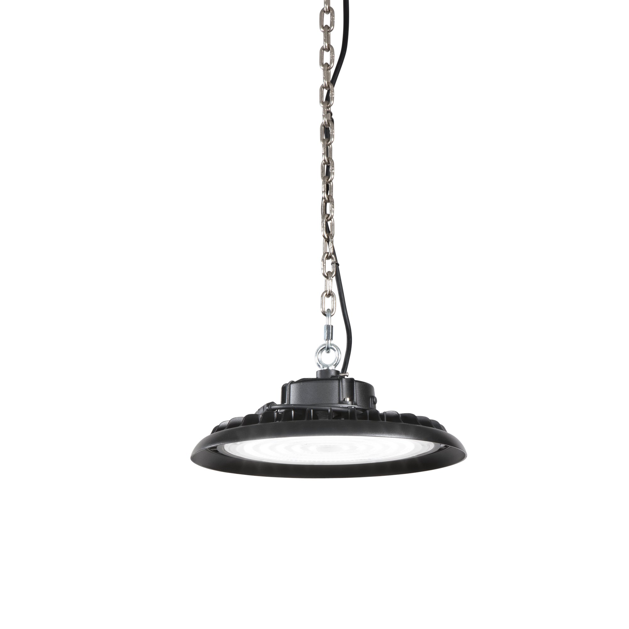 FAN LED-AVATAR-200 Průmyslové závěsné svítidlo HIGH‑BAY AVATAR, černý hliník, 200 W, 4000 K, IP65 - FANEUROPE