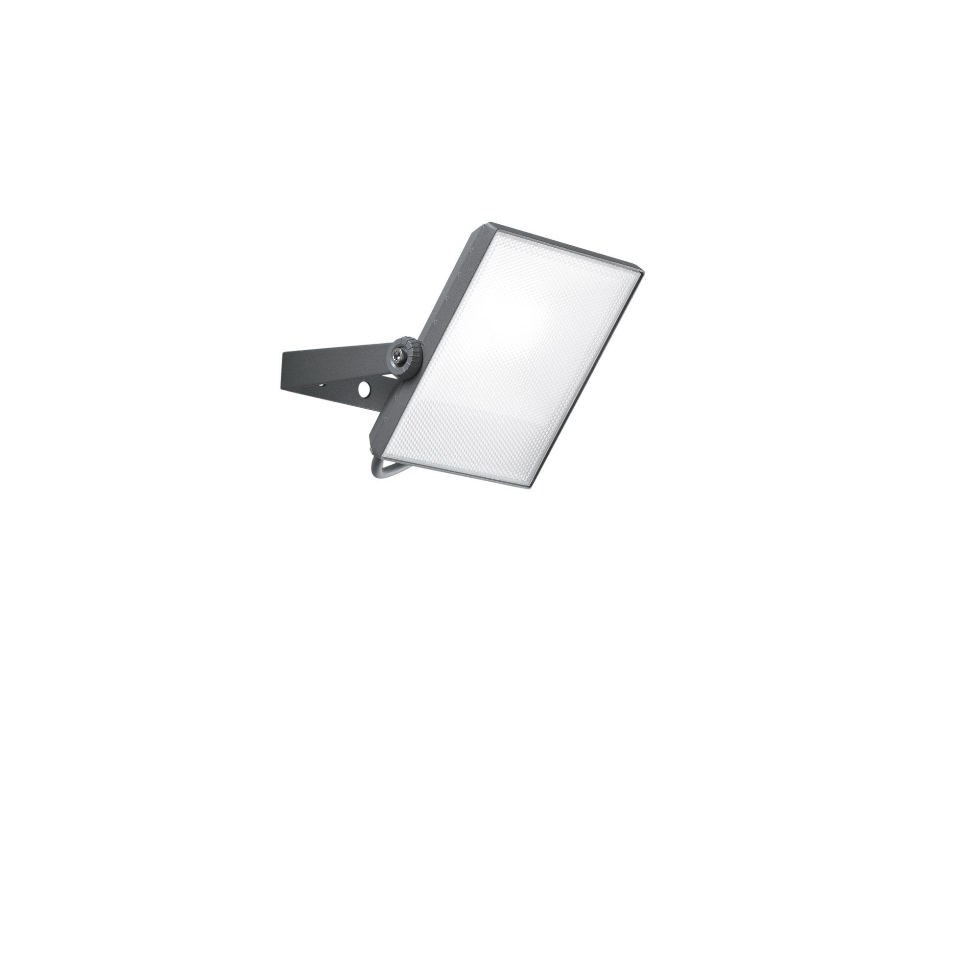 FAN LED-AXEL-S30-SIL Venkovní reflektor LED, 30 W, CCT, stříbrná, se senzorem, IP65 - FANEUROPE