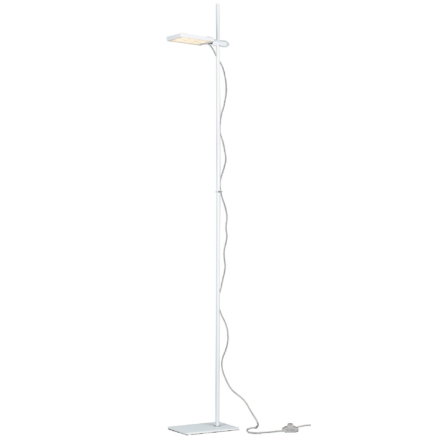 FAN LED-BOOK-PT-BCO Stojací lampa PIANTANA LED BOOK bílá, 18 W, 1820 lm, 3200 K, 25 x 16 x 182 cm - FANEUROPE