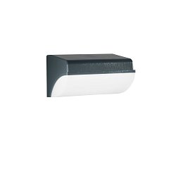 Obrázek pro produkt Venkovní nástěnné LED svítidlo BORDER antracit, polykarbonát, 30 W, 3550 lm, 4000 K, IP65, 12,8 x 26,2 x 13 cm - FANEUROPE