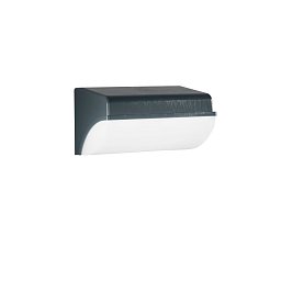 Obrázek pro produkt Venkovní nástěnné LED svítidlo BORDER antracit, polykarbonát, 30 W, 3550 lm, 4000 K, IP65, 12,8 x 26,2 x 13 cm - FANEUROPE