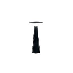 Obrázek pro produkt Nabíjecí venkovní stolní LED svítidlo BRIO PC černá, LED 3,5 W, 200 lm, 3000 K, 28,5 x 13 cm, IP44 - FANEUROPE