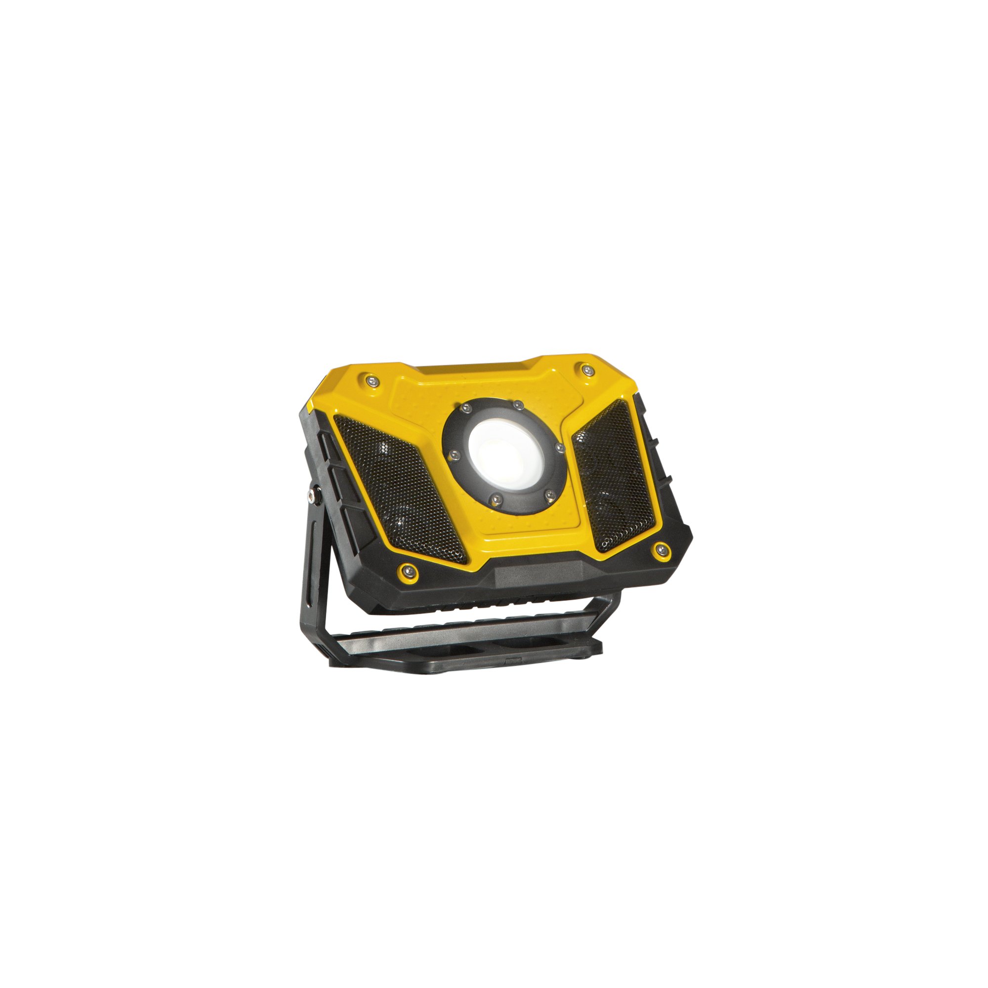 FAN LED-BULL-15DJ Přenosné LED svítidlo, 15 W, 1200 lm, dobíjecí, baterie 3,7 V 6600 mAh, reproduktor, stmívač, nabíjení USB‑C - FANEUROPE