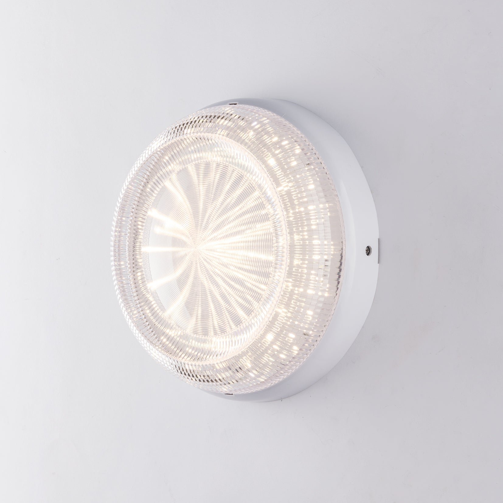FAN LED-CAPRI-S-BCO Venkovní stropní svítidlo LED CAPRI bílá plast 20 W 2350 lm 4000 K IP65 20,7x7 cm - FANEUROPE