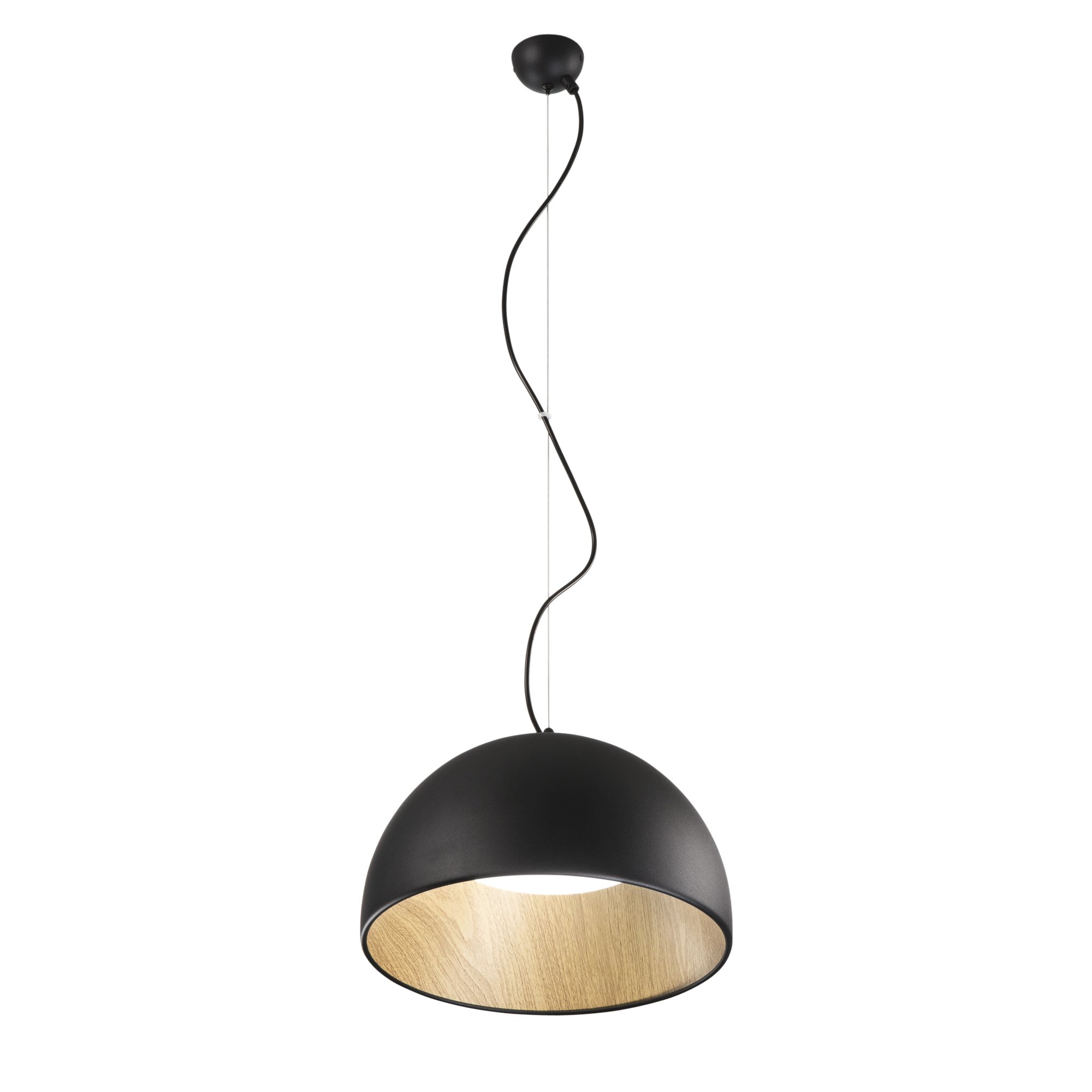 FAN LED-COCO-S35-NER Závěsné LED svítidlo COCO černá, 30 W, 3840 lm, CCT, 35 x 181 cm - FANEUROPE