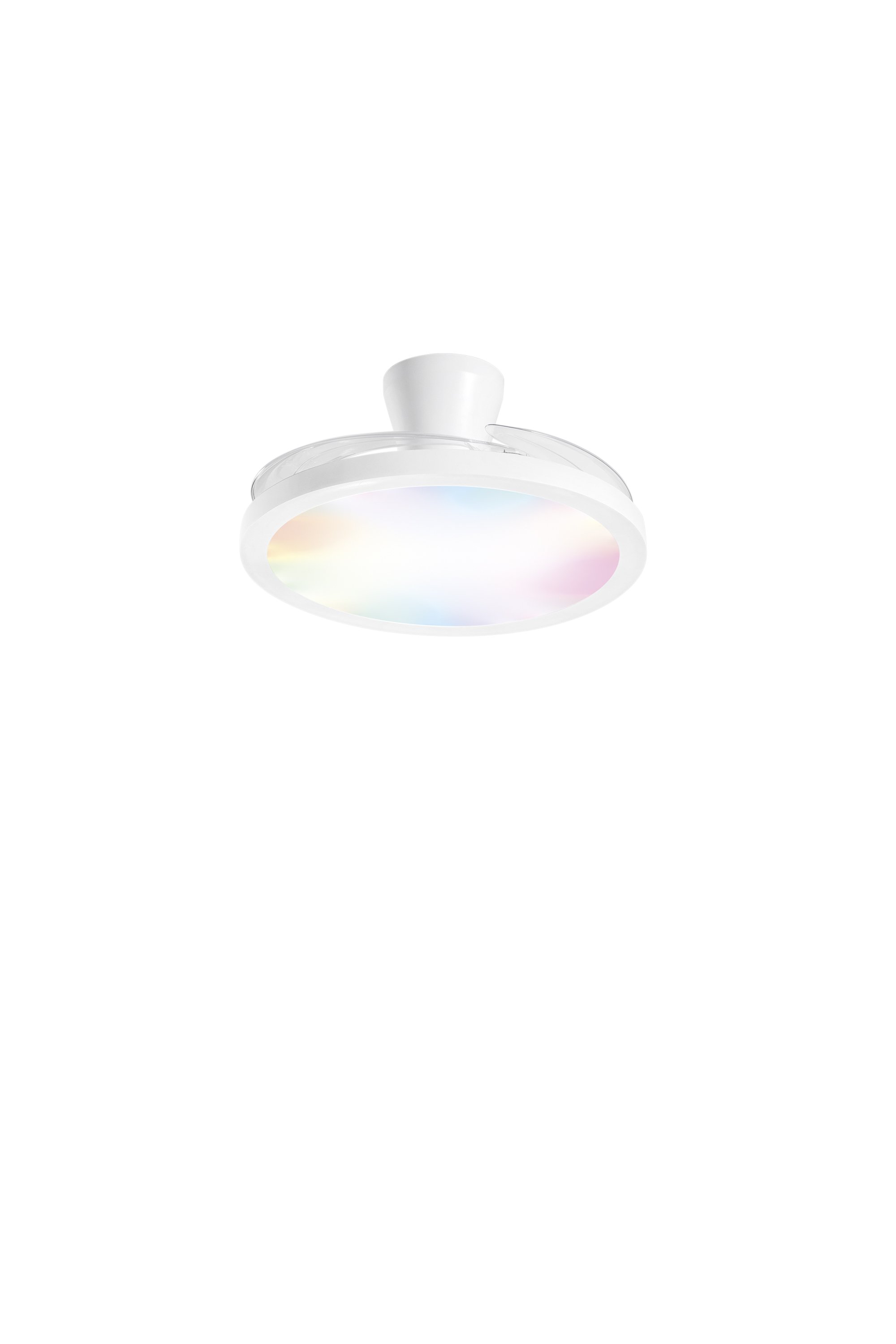 Obrázek produktu Stropní svítidlo Condor bílý LED ventilátor 40 W, 4050 lm, CCT stmívatelné s RGB, digitální ovládání s RF dálkovým ovladačem, 24 - FANEUROPE 2 Obrázek produktu Stropní svítidlo Condor bílý LED ventilátor 40 W, 4050 lm, CCT stmívatelné s RGB, digitální ovládání s RF dálkovým ovladačem, 24 - FANEUROPE 2