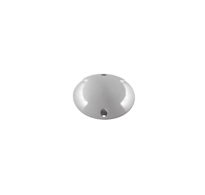 FAN LED-ELMO-R2M Pochozí venkovní svítidlo ELMO DC24V stříbrná, hliník, 1 W, 121 lm, 4000 K, IP65,7 x 1,5 cm - FANEUROPE