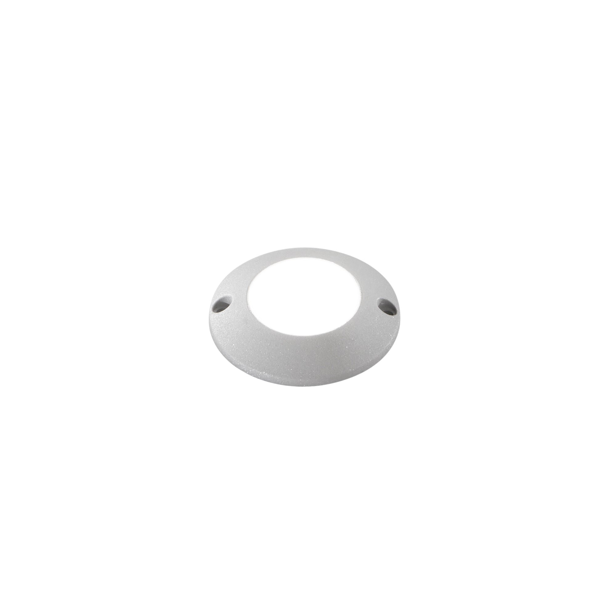 FAN LED-ELMO-UPC Pochozí venkovní svítidlo ELMO hliník stříbrná, 3 W, 360 lm, 3000 K, IP54, 7 x 1,5 cm - FANEUROPE