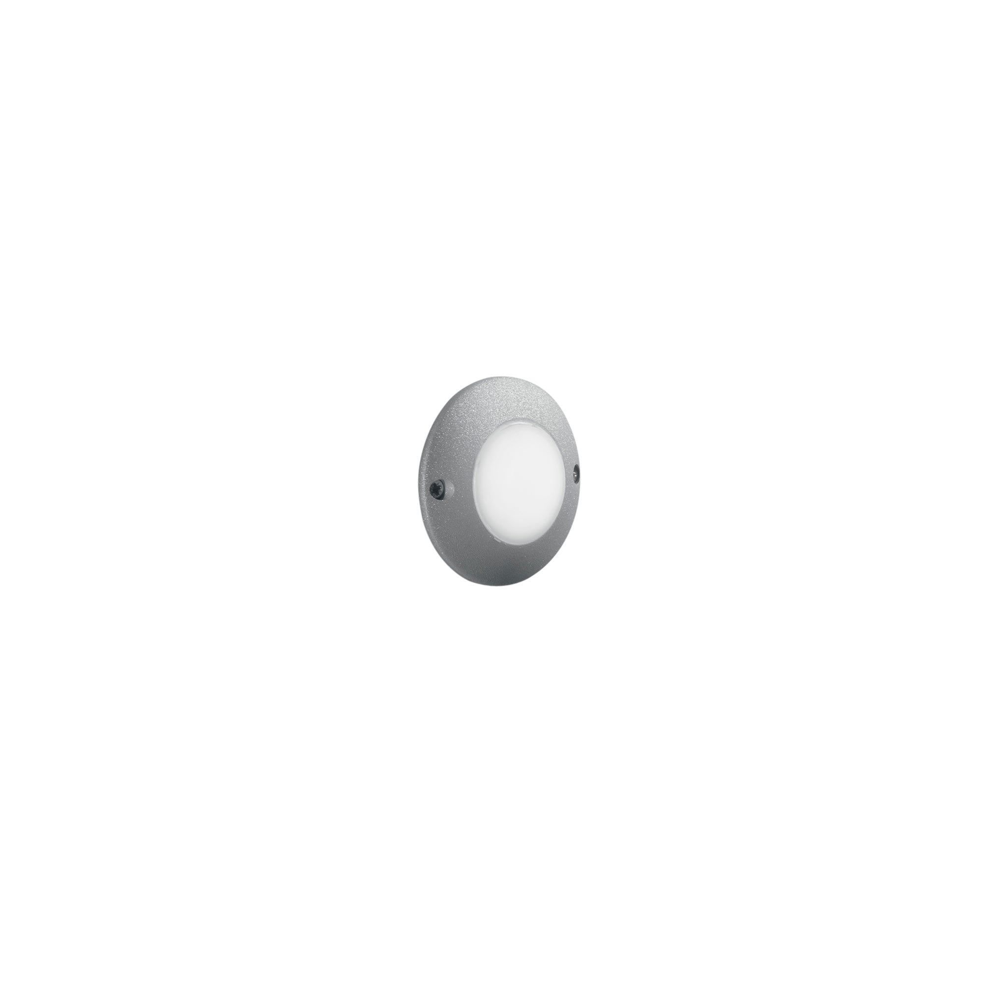 FAN LED-ELMO-UPM Pochozí venkovní svítidlo ELMO hliník stříbrná, 3 W, 360 lm, 4000 K, IP54, 7 x 1,5 cm - FANEUROPE