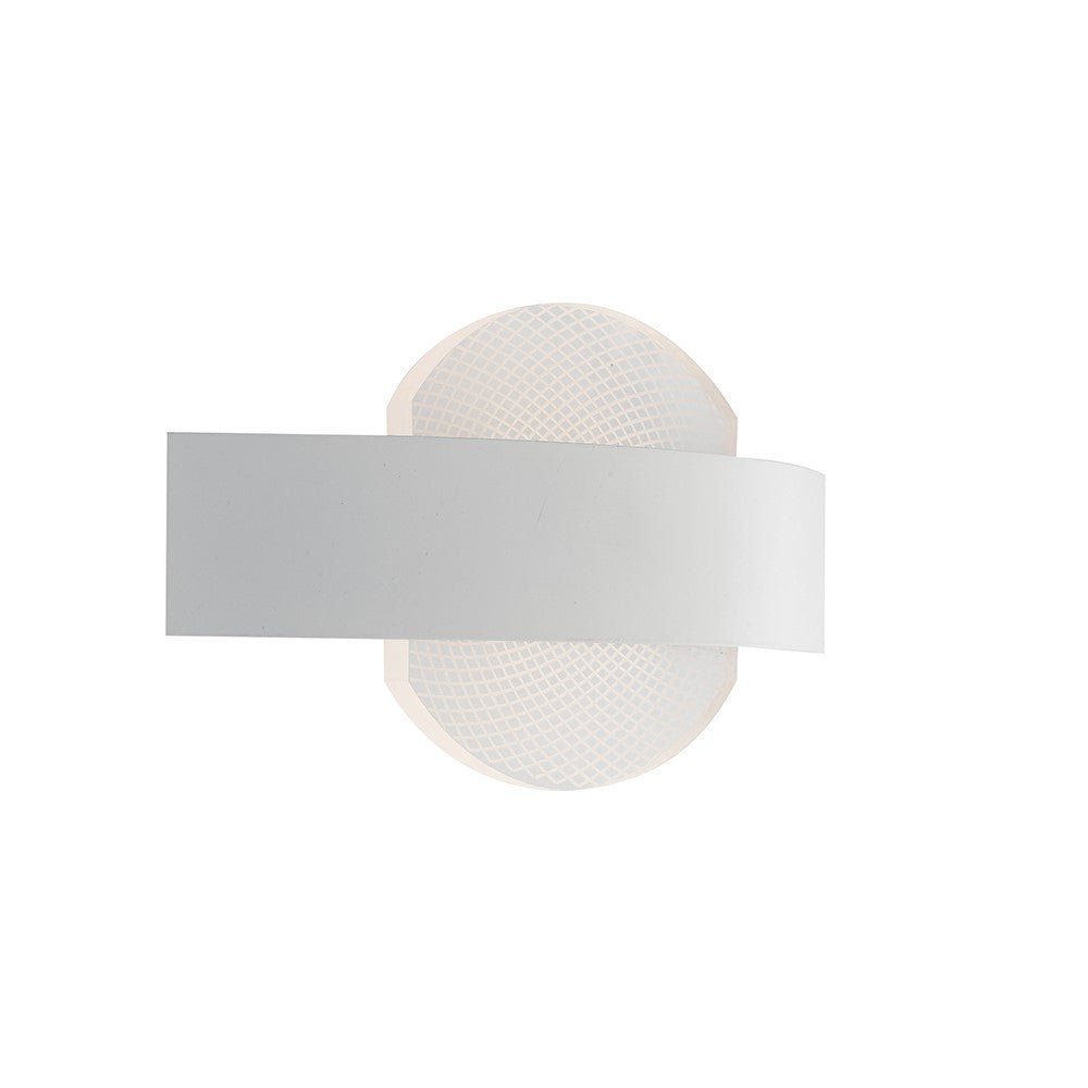FAN LED-ETERNITY-AP Nástěnné LED svítidlo ETERNITY bílá, 11 W, 1210 lm, 4000 K, 24 x 5,5 x 13 cm - FANEUROPE