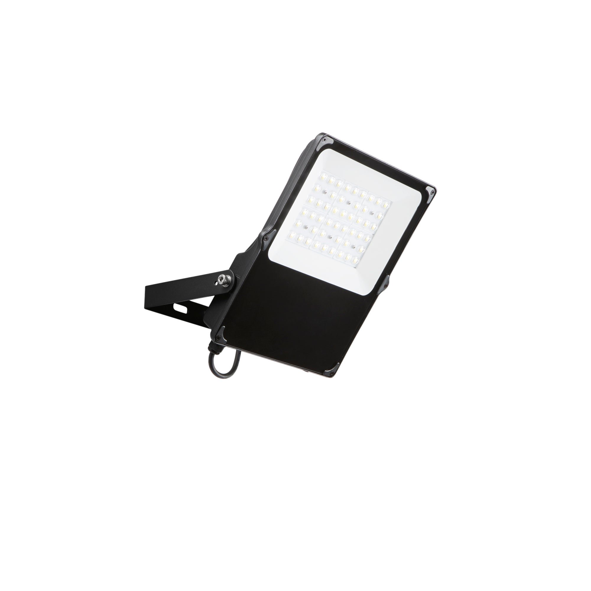 FAN LED-GIOVE-100 Venkovní reflektor GIOVE antracit, hliník, 100 W, 15670 lm, 6000 K, IP66, 36,4 x 27,8 x 5,2 cm - FANEUROPE