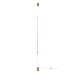 Obrázek pro produkt Stojací lampa PIANTANA LED GRAVITY zlatá, 15 W, 1728 lm, CCT, 7 x 400 cm - FANEUROPE