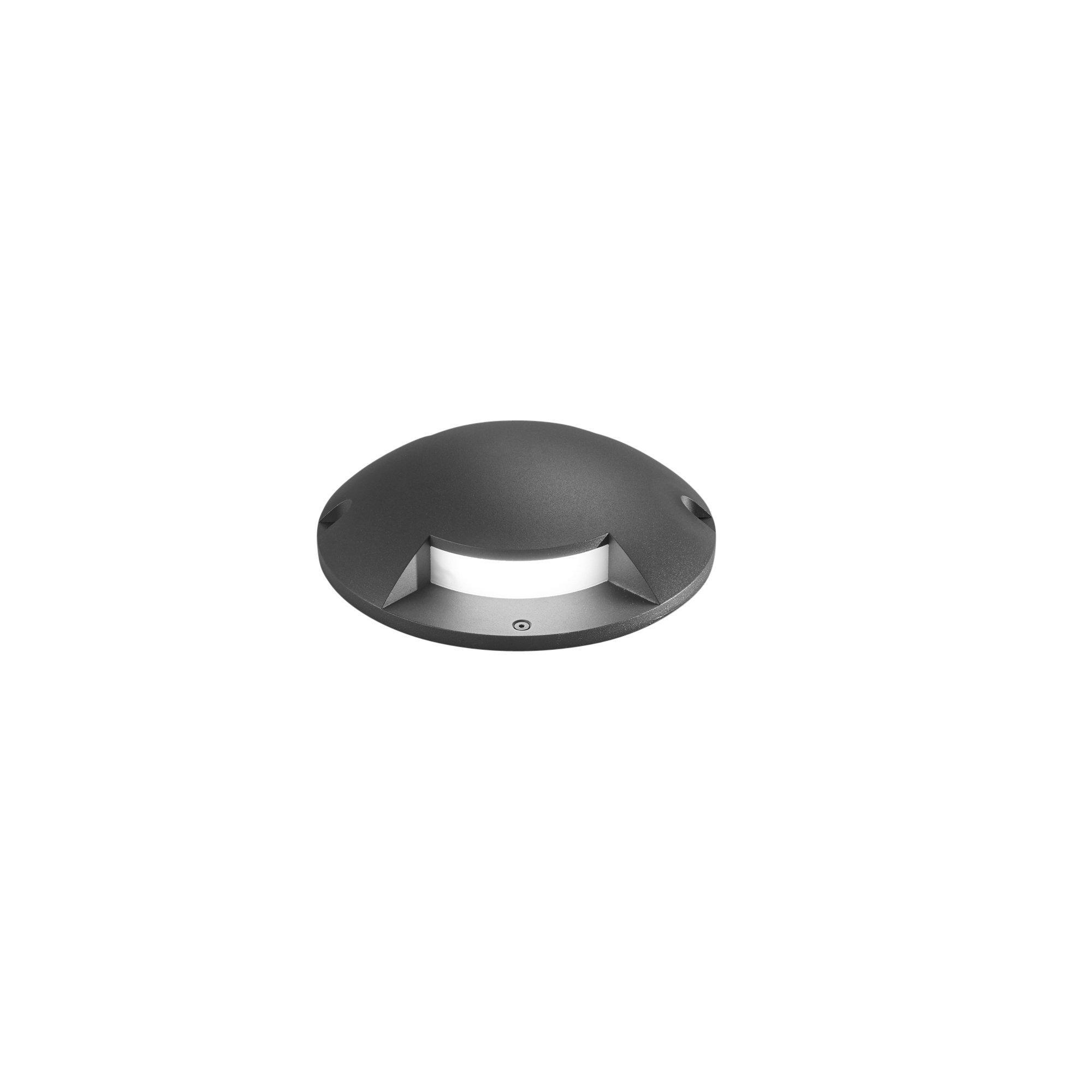 FAN LED-GROUND-R1 Venkovní svítidlo LED GROUND antracit, hliník, 6 W, 730 lm, CCT, IP65, 21 x 5,4 cm - FANEUROPE