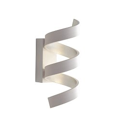 Obrázek pro produkt Nástěnné svítidlo LED HELIX bílá/stříbrná, 9 W, 720 lm, 4000 K, 10 x 13,5 x 26 cm - FANEUROPE