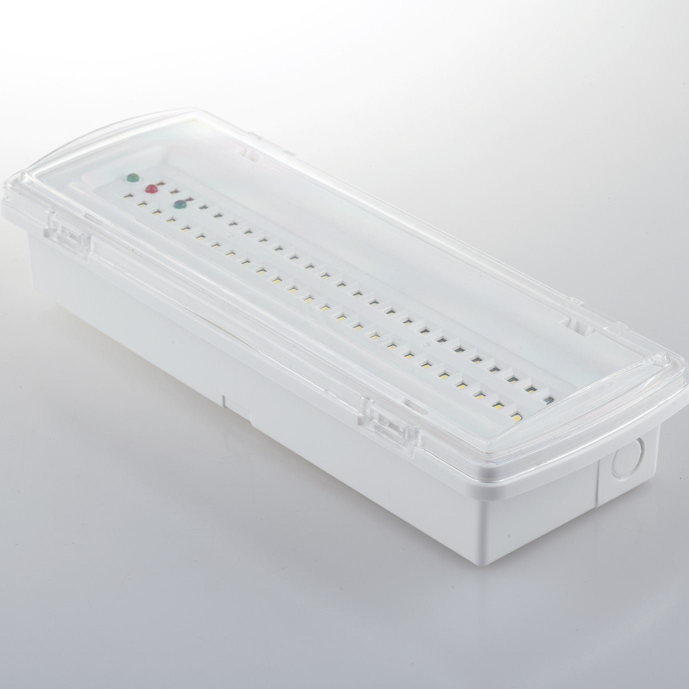 FAN LED-HELP-EXIT Svítidlo nouzové HELP bílá, polykarbonát, LED 4 W, 400 lm, 4000 K, IP65, 3 h-400 lm, 10 x 27,05 x 5,4 cm - FANEUROPE