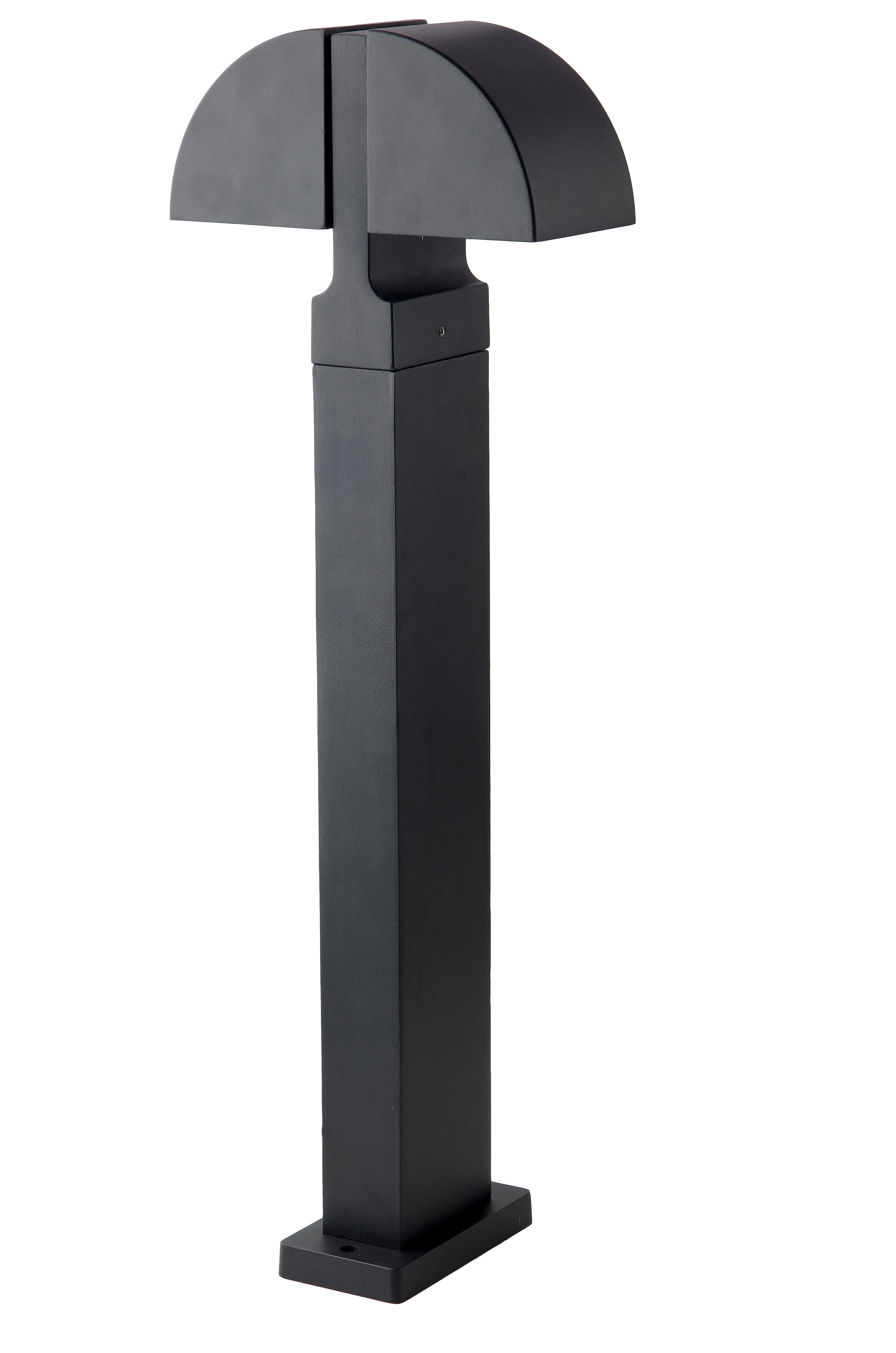 FAN LED-IDEM-P1 Sloupkové LED svítidlo IDEM antracit, hliník, 8 W, 840 lm, 4000 K, IP44, 70 x 20,2 x 14 cm - FANEUROPE