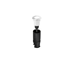 Obrázek pro produkt Pochozí venkovní LED svítidlo IMPACT DC24V kulaté nikl, hliník, 2 W, 170 lm, 4000 K, IP67, 4,5 x 4,5 x 5,7 cm - FANEUROPE