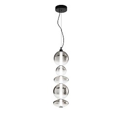 Obrázek pro produkt Závěsné LED svítidlo KEMET černá, 40 W, 4000 lm, 3000 K, 20 x 233,5 cm - FANEUROPE