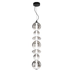 Obrázek pro produkt Závěsné LED svítidlo KEMET černé 40W 4000lm 3000K 117,5 x 154,5 cm - FANEUROPE