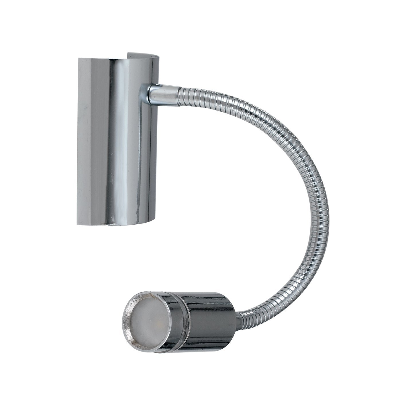 FAN LED-KEPLER-CR Nástěnné LED svítidlo KEPLER chrom, 3 W, 220 lm, 3000 K, 32 x 6 x 9 cm - FANEUROPE