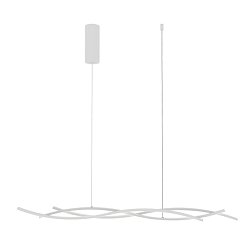 Obrázek pro produkt Závěsné LED svítidlo KINETIC bílá, 40 W, 5100 lm, CCT, 117,2 x 6 x 105 cm - FANEUROPE
