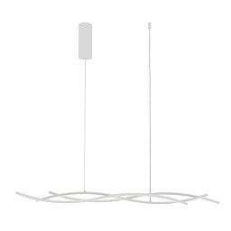 Obrázek pro produkt Závěsné LED svítidlo KINETIC bílá, 40 W, 5100 lm, CCT, 117,2 x 6 x 105 cm - FANEUROPE