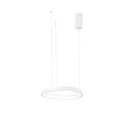 Obrázek pro produkt Závěsné LED svítidlo KLAPTON bílá, 40 W, 6160 lm, CCT, 45 x 150 cm - FANEUROPE