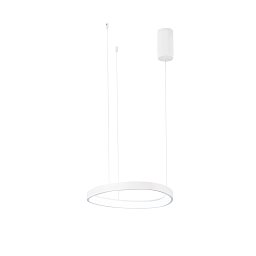 Obrázek pro produkt Závěsné LED svítidlo KLAPTON bílá, 40 W, 6160 lm, CCT, 45 x 150 cm - FANEUROPE