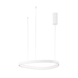 Obrázek pro produkt Závěsné LED svítidlo KLAPTON bílá, 58 W, 8360 lm, CCT, 65 x 150 cm - FANEUROPE