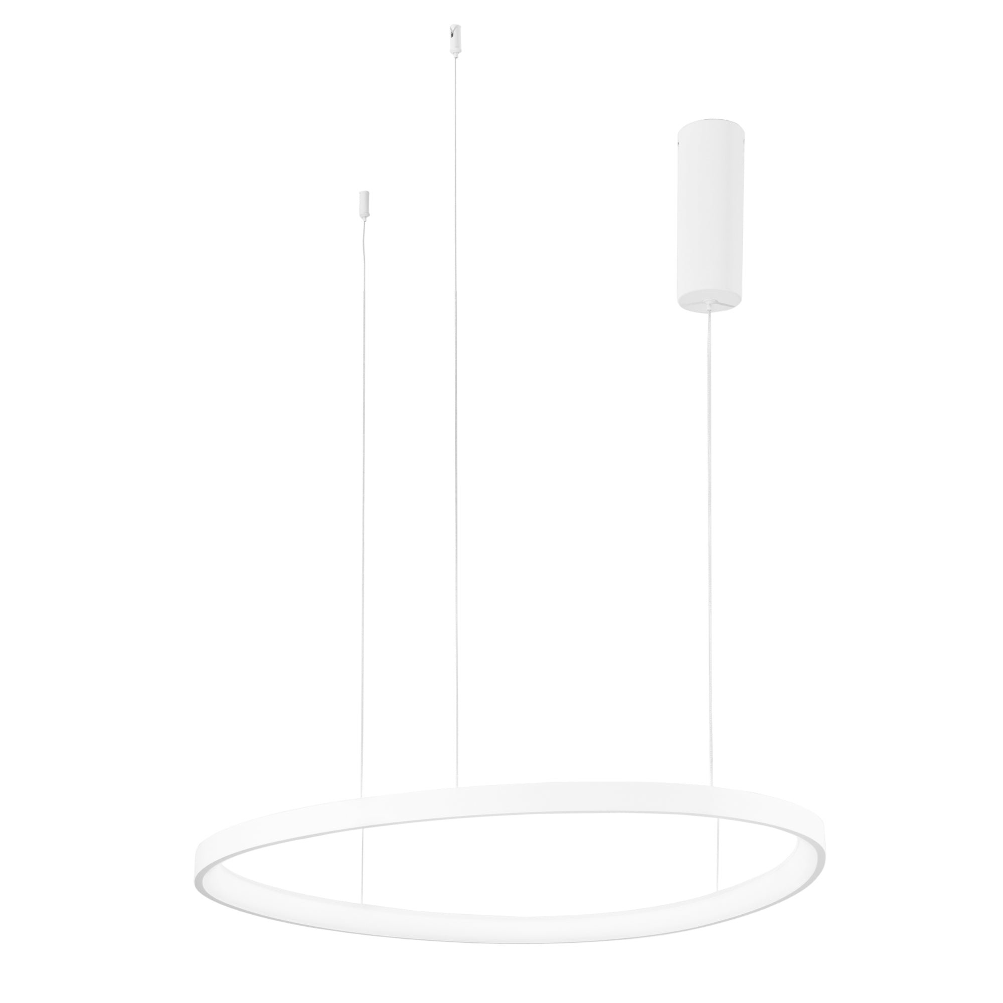 FAN LED-KLAPTON-S85-BCO Závěsné LED svítidlo KLAPTON bílá, 80 W, 11440 lm, CCT, 85 x 150 cm - FANEUROPE
