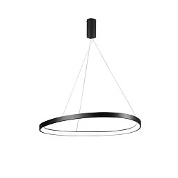 Obrázek pro produkt Závěsné LED svítidlo KLAPTON černá, 80 W, 11440 lm, CCT, 85 x 150 cm - FANEUROPE