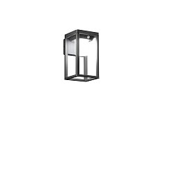 Obrázek pro produkt Venkovní nástěnné svítidlo LED KYOTO antracit / hliník 2,5 W 300 lm 4000 K IP44 25 x 14,2 x 15,7 cm - FANEUROPE