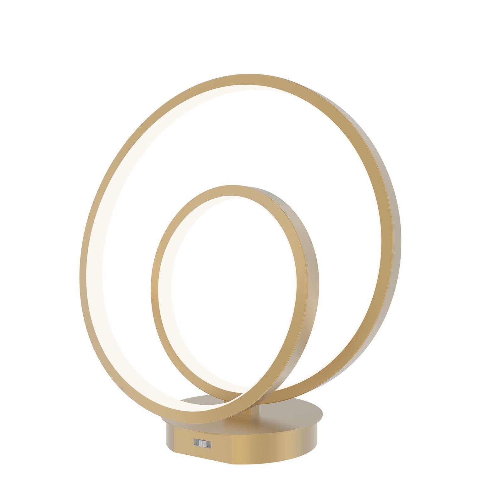 FAN LED-LIEVE-L-ORO Stolní lampa LED LIEVE zlatá 24 W 2340 lm CCT 18 x 10 cm - FANEUROPE