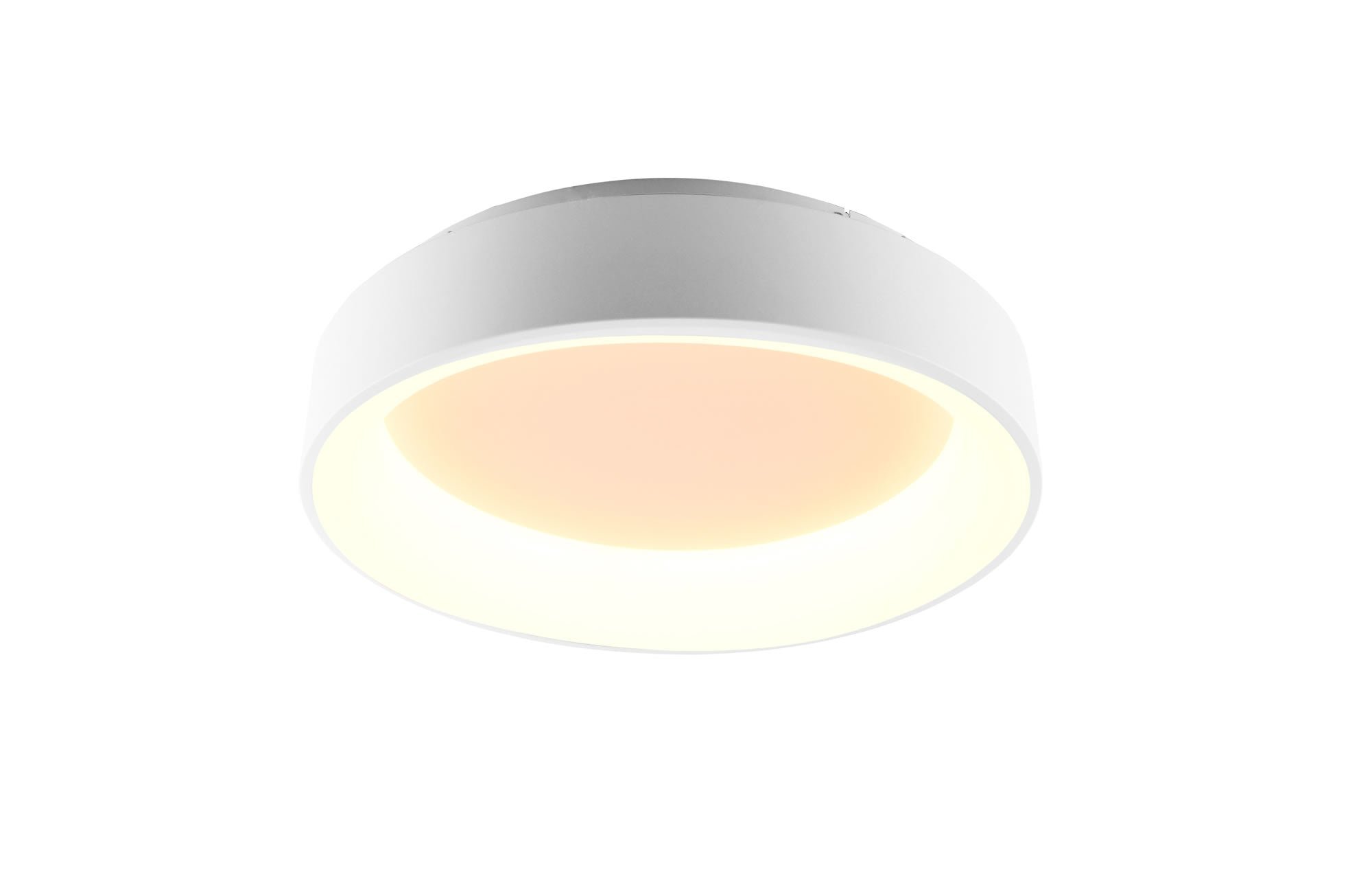 FAN LED-NOAH-PL60-BCO Stropní svítidlo LED NOAH bílá 60 W 8000 lm CCT 60 x 13 cm - FANEUROPE