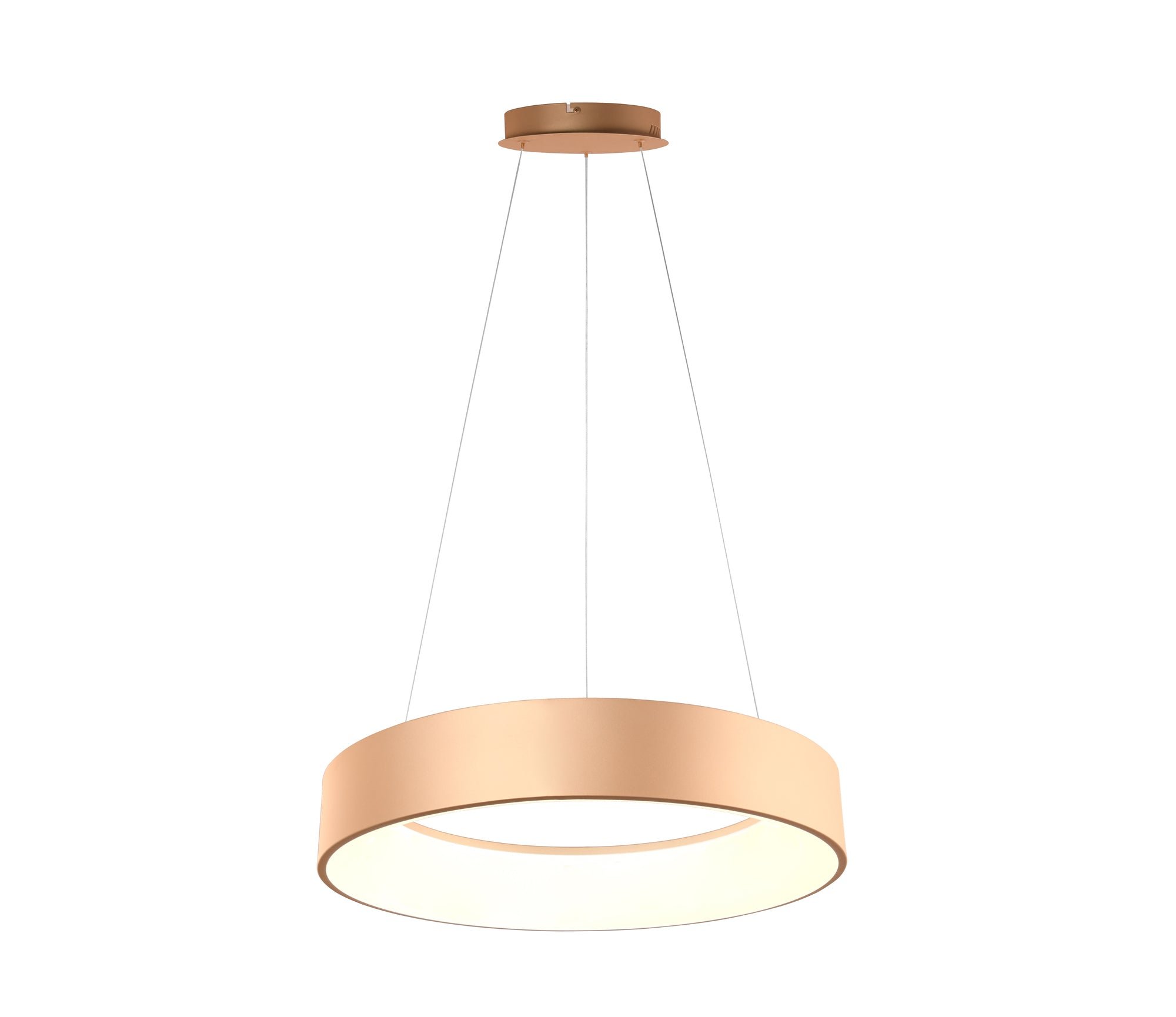 FAN LED-NOAH-S60-ORO Závěsné svítidlo LED NOAH zlatá 60 W 8000 lm CCT 60 x 150 cm - FANEUROPE