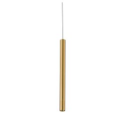 Obrázek pro produkt Závěsné svítidlo 3‑fázový systém LED BINARIO OBOE zlatá hliník 3,5 W 240 lm 4000 K 185 x 2,5 cm - FANEUROPE