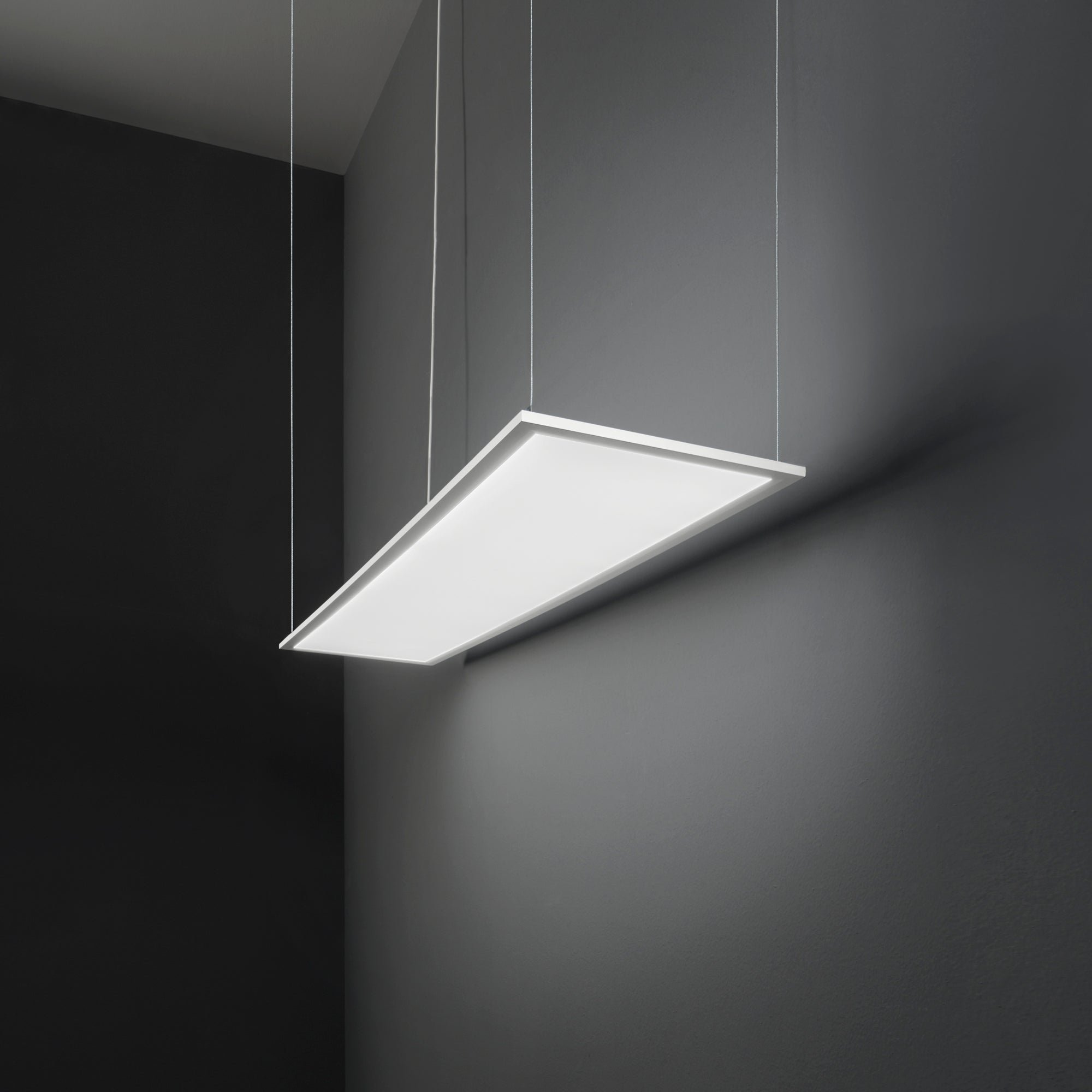 FAN LED-PANEL-30X120-BIS LED panel bílá akrylát / hliník 40 W 4000 lm 4000 K 29,5 x 119,5 x 0,9 cm - FANEUROPE