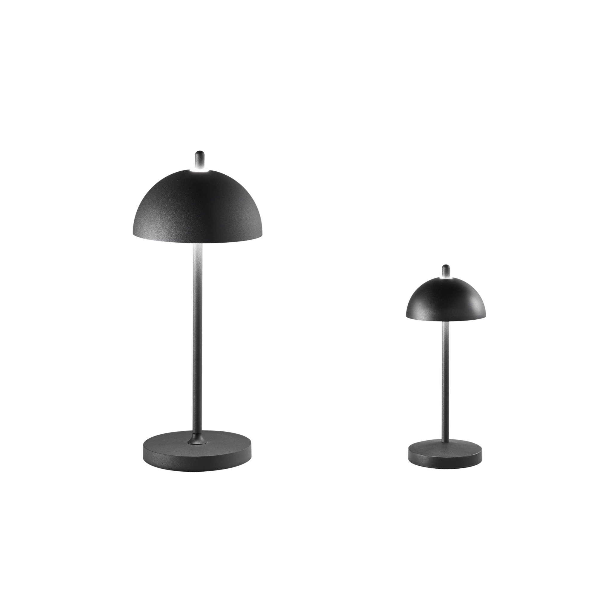 FAN LED-PARTY-L-NER Nabíjecí venkovní svítidlo PARTY LED dobíjecí 2,5 W TOUCH DIMM 3000 K IP54 baterie 4000 mAh USB nabíjení magnetická 1,2 m - FANEUROPE